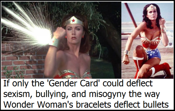 WonderWoman Gender Card
